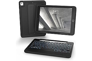 ZAGG Rugged Book iPad Case with Detachable Keyboard