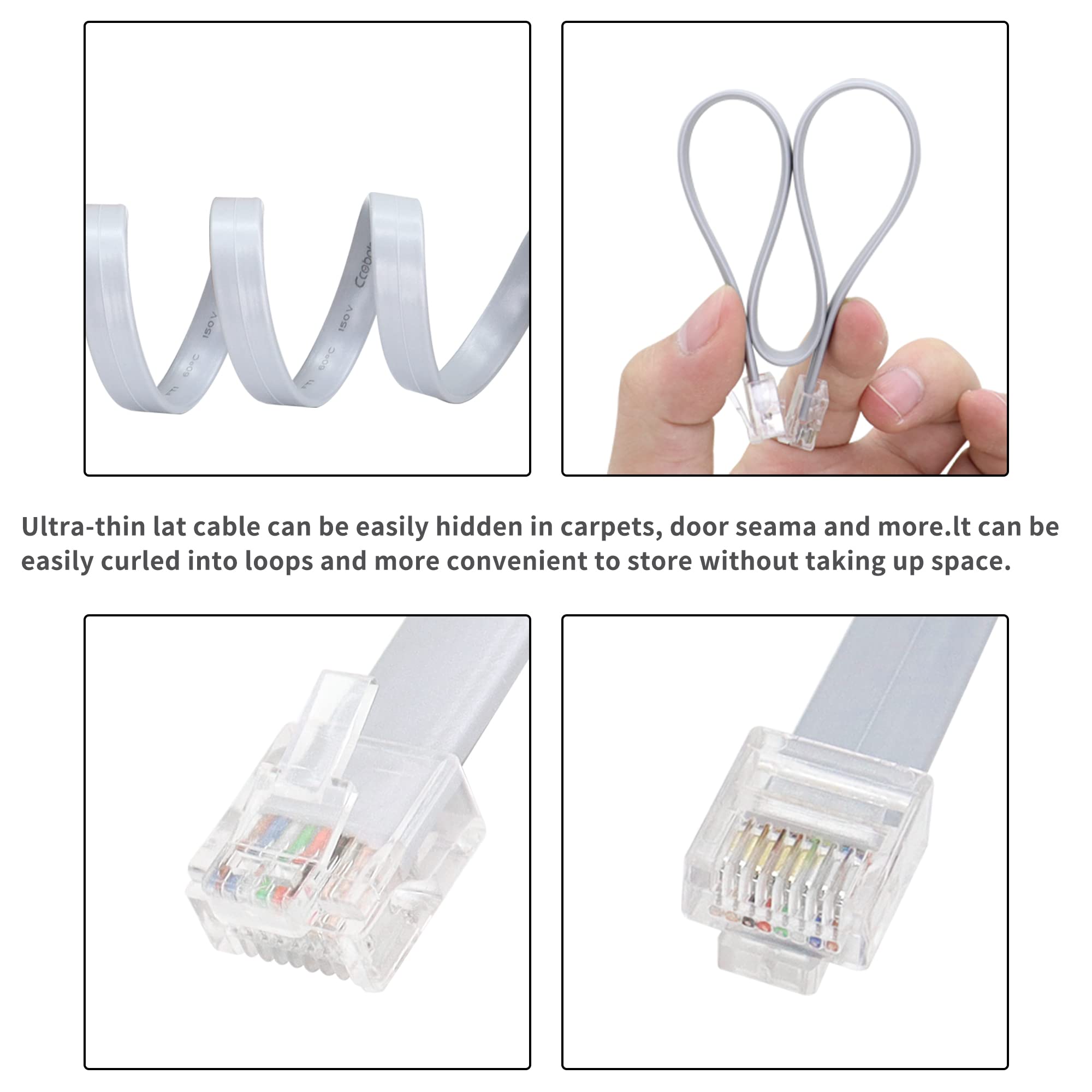CAVO LAN RJ45 ETHERNET CAVETTO DA RETE PROLUNGA 10 METRI INTERNET PER PC | Leroy Merlin - Foto 3