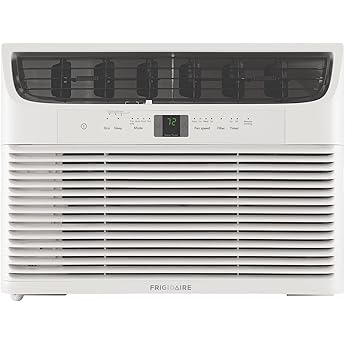TOSOT 10,000BTU Window Air Conditioner, Modern Design, and Temperature-Sensing Remote