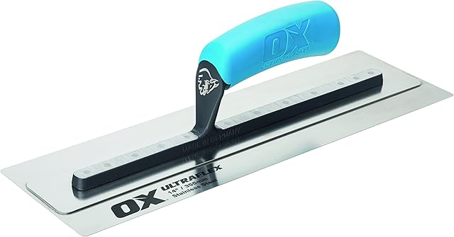 OX Pro UltraFlex Finishing Trowel 14in / 355 x 110 mm