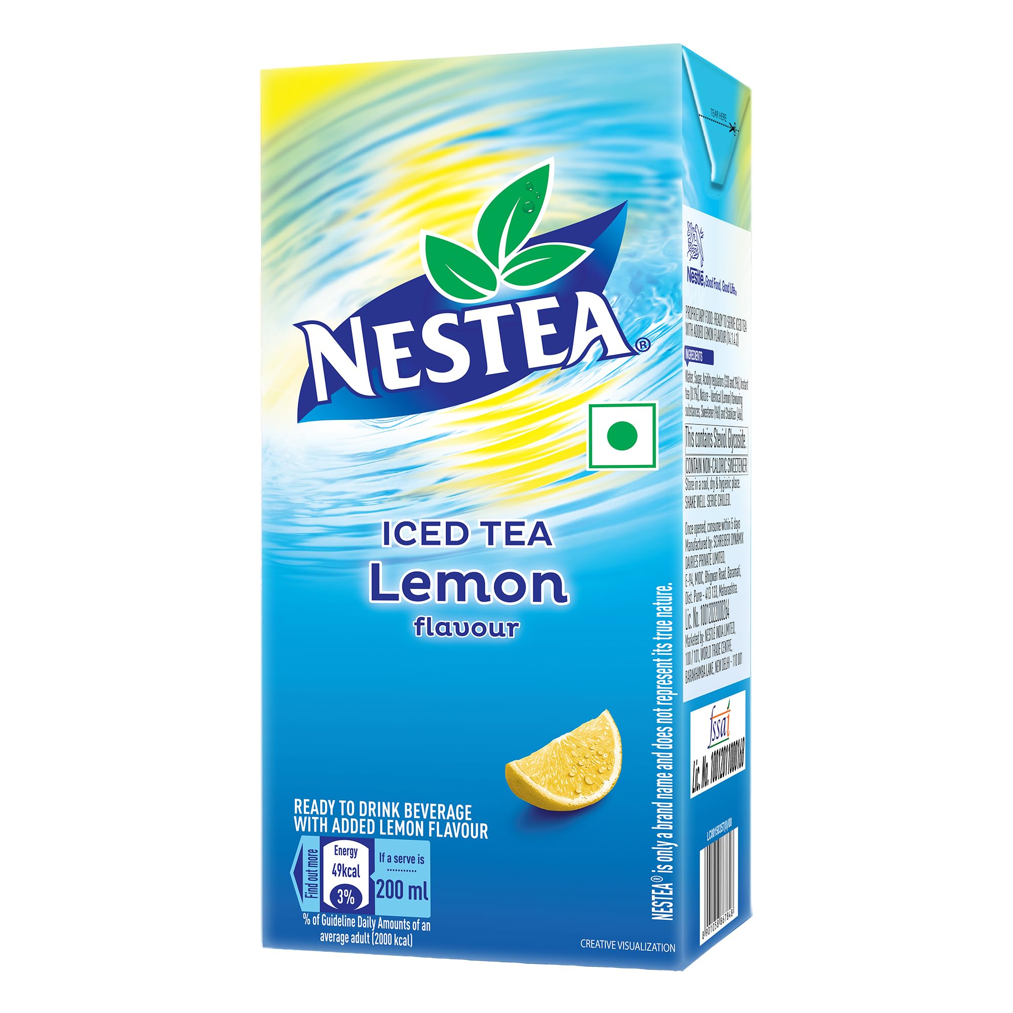 NESTEA Powder Instant Iced Tea | Refreshingly Good Taste | Source of Vitamin C | 1L Tetra pack