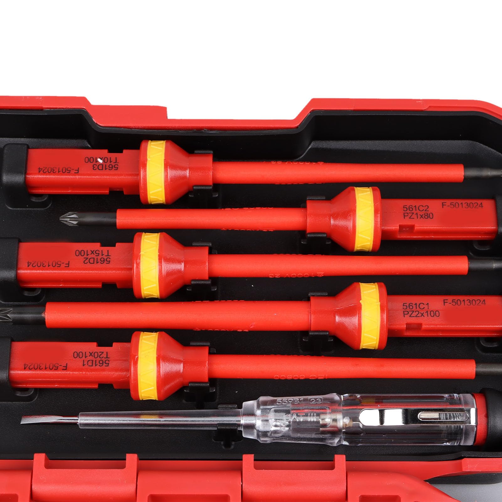 Topyond Set di Cacciaviti Isolati, Utensili E Accessori per Elettricisti, Set di Cacciaviti Incrociati a Taglio per La Riparazione
