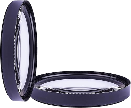 Lente de primer plano de 10 elementos de alta definición (macro) para Nikon, Canon, Sony, Panasonic, Fujifilm, Pentax y Olympus DSLR (2.283in)