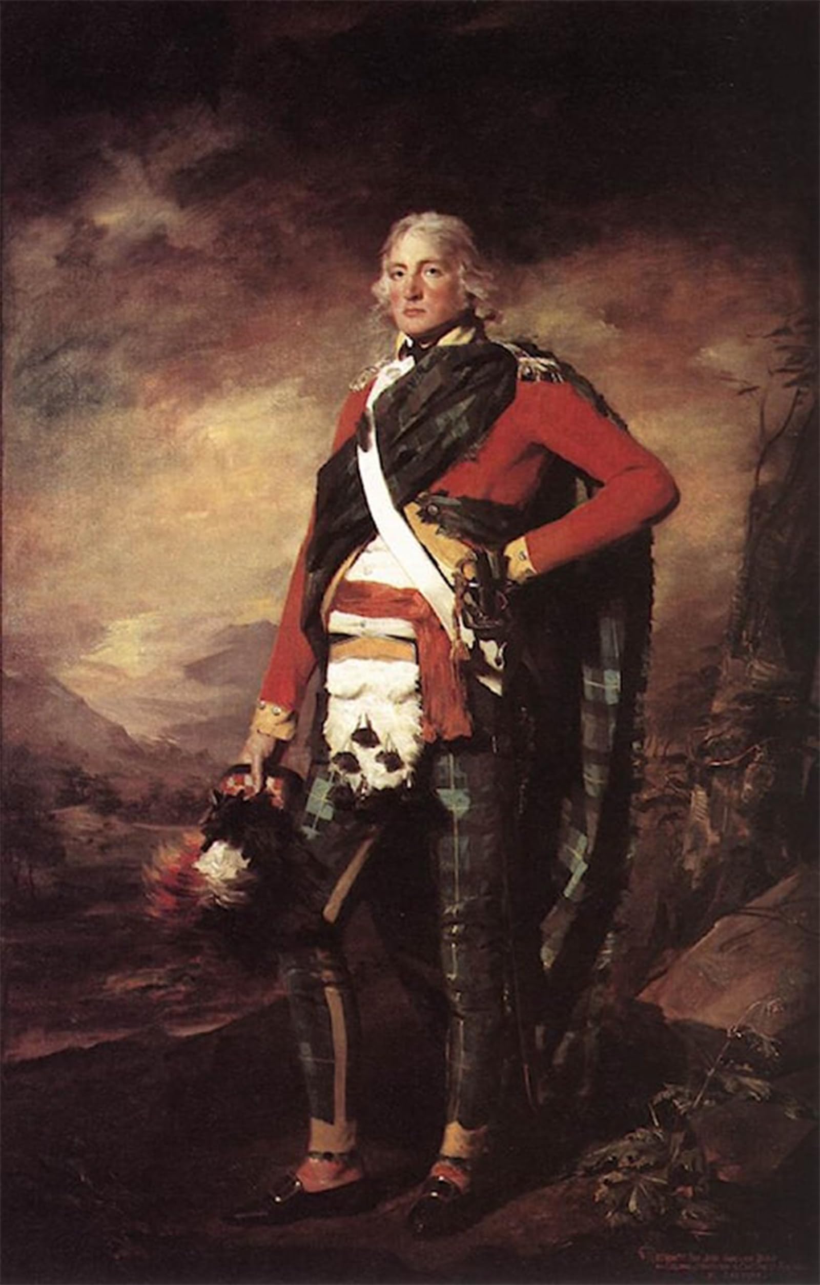 ARTXLXXBN Famous Painting Art Wall Decor Abstract Art Picture Portrait of Sir John Sir Henry Raeburn Animal Pictures for Home Decor 60x90cm