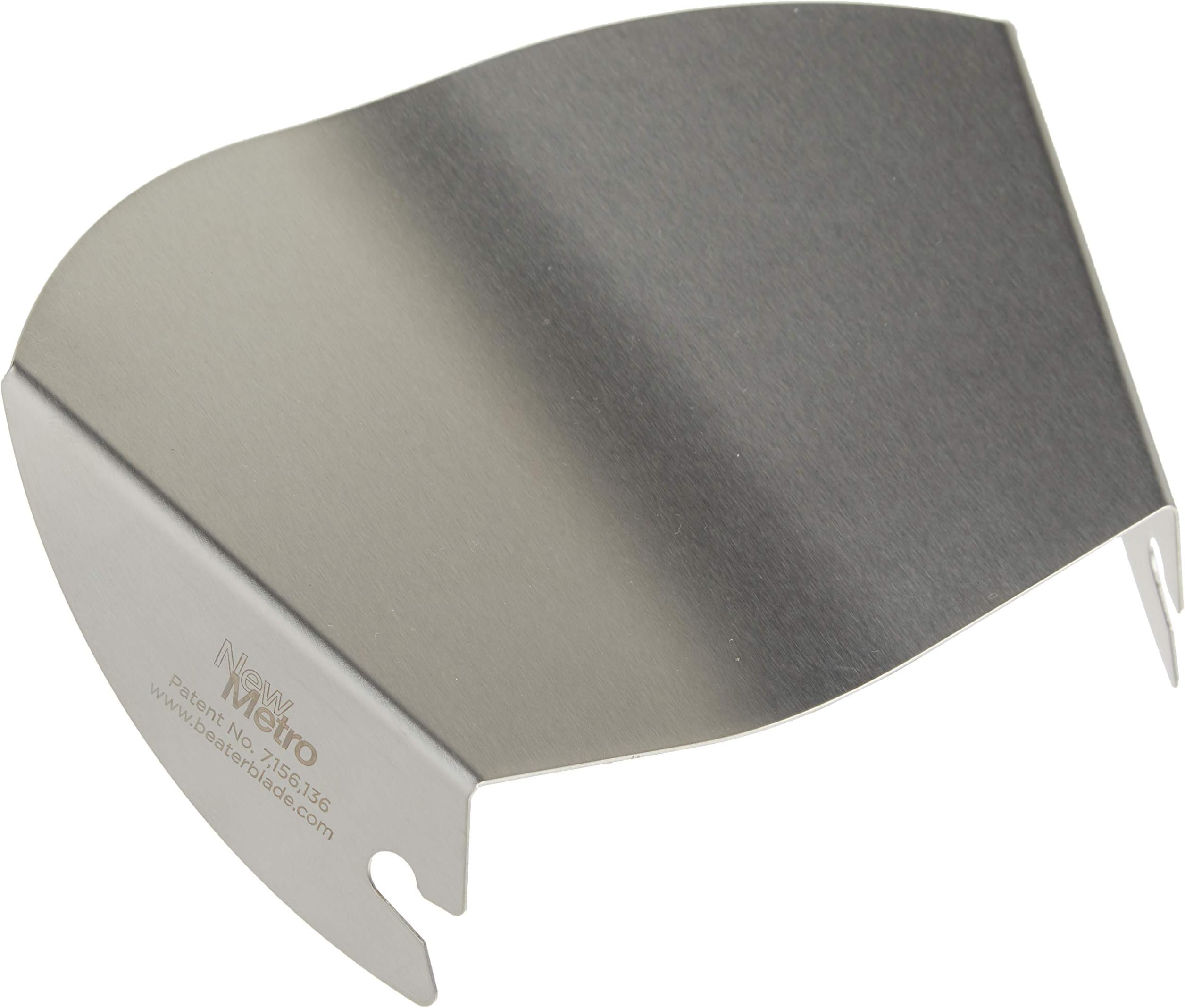 PC-10 Pouring Chute Compatible with KitchenAid Stand Mixer with Stainless Steel Bowl, Silver