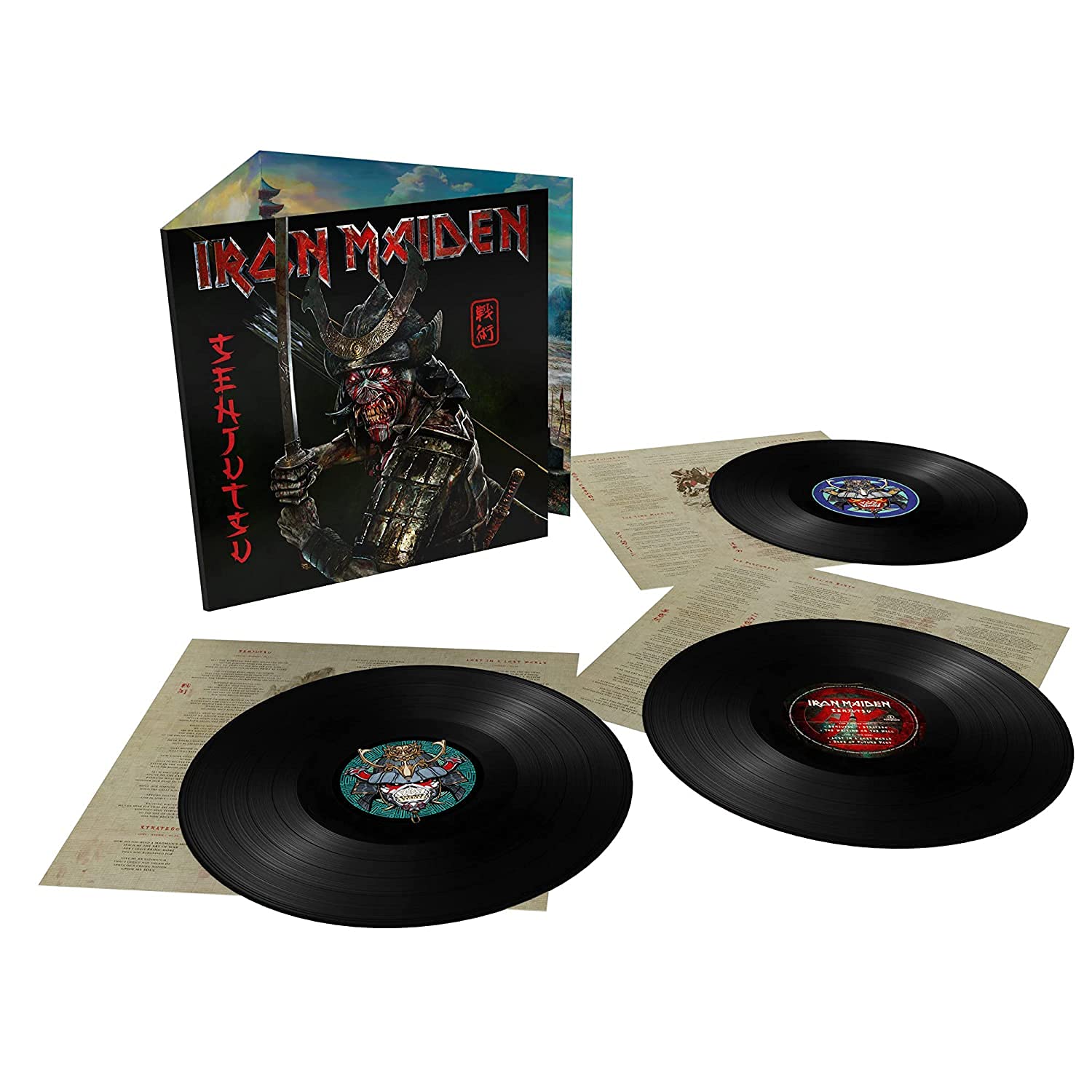 Iron Maiden Senjutsu (3 Lp)