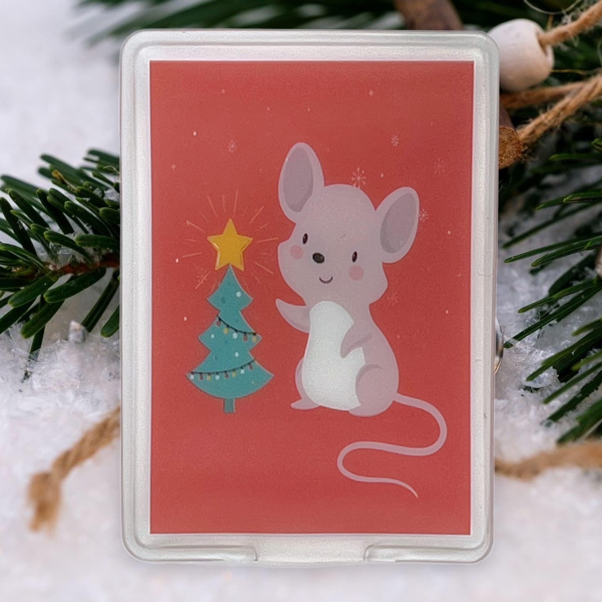 Scaldamani Riutilizzabili MIJOMA - 8 Pezzi Con Motivi, Calore Istantaneo Fino A 55&deg;C Per Inverno