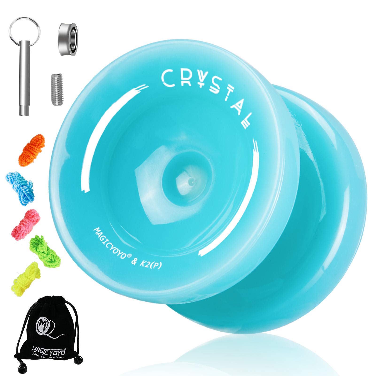 Buy MAGICYOYO K2 Plus Crystal Yoyo for Kids, Responsive Yoyo for