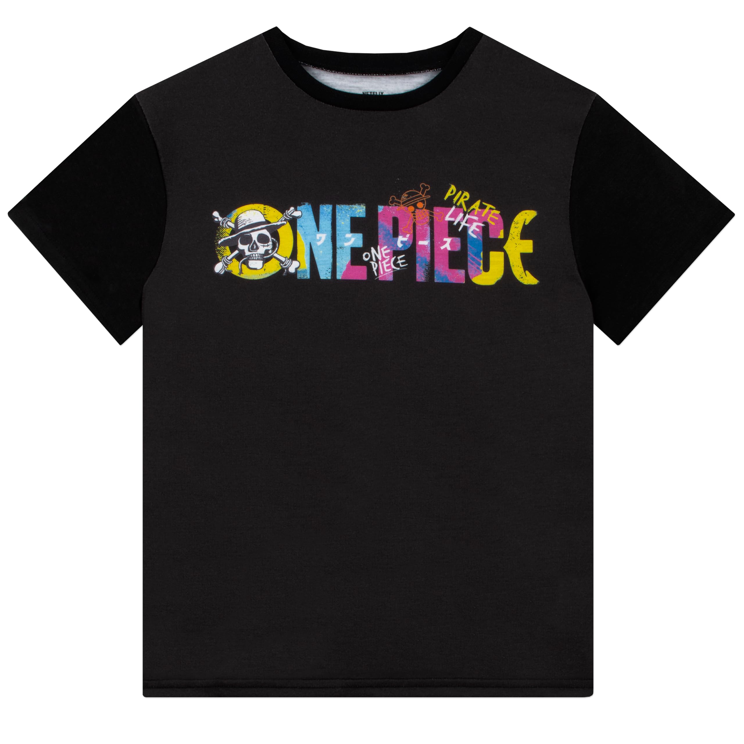 One Piece Pyjama Garcon, Pyjama Enfant Garcon Manche Courte, Vetement Enfant Anime