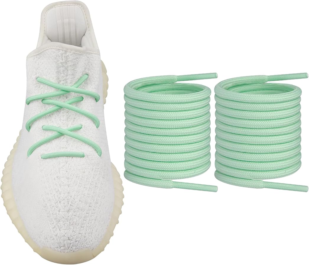 Endoto Round Shoe Laces for Adidas Yeezy 350 Sneaker, 5MM Replacement Shoelaces Strings for Boost Shoes(Color:Green,Size:41Inch) : Amazon.ca: Clothing, Shoes \u0026 Accessories