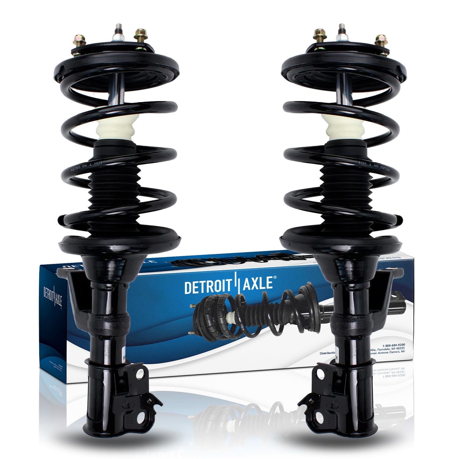 Detroit Axle - 2pc Front Struts for 2003-2011 Honda Element