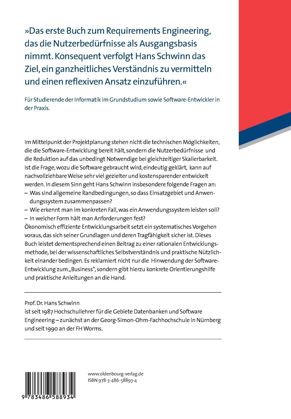 Requirements Engineering: Modellierung von Anwendungssystemen