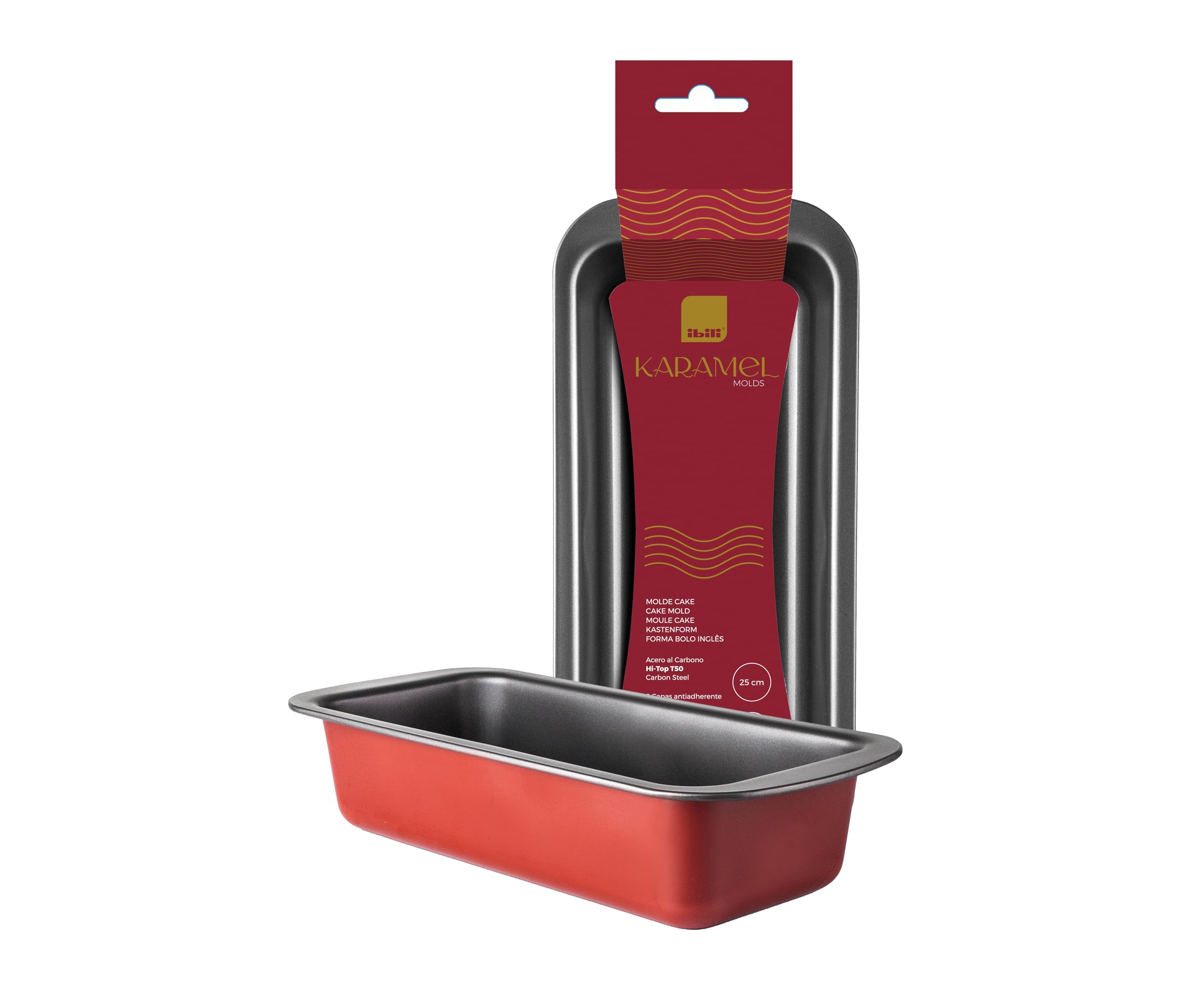 IBILI - Cake Mould Karamel 25 cm, Carbon Steel