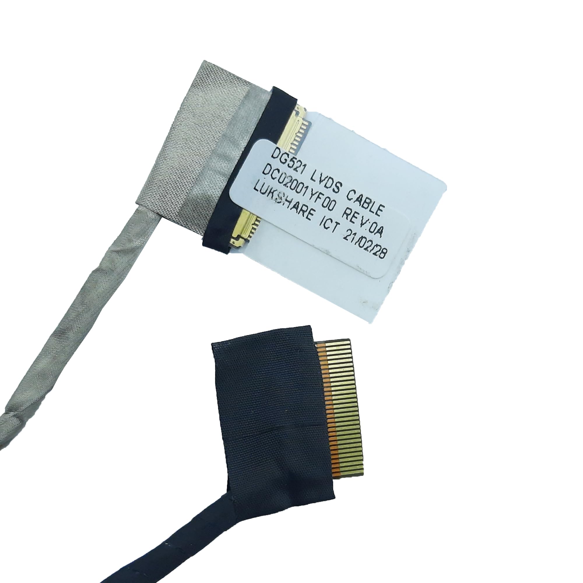 Part Master Lenovo Dg521 Dc02001Yf10 İle Uyumlu Ekran Data Flex Kablosu