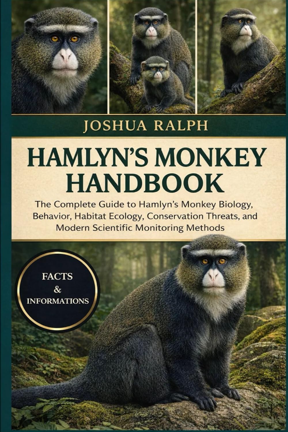 HAMLYN'S MONKEY HANDBOOK: The Complete Guide to Hamlyn’s Monkey Biology, Behavior, Habitat Ecology, Conservation Threats, and Modern Scientific Monitoring Methods