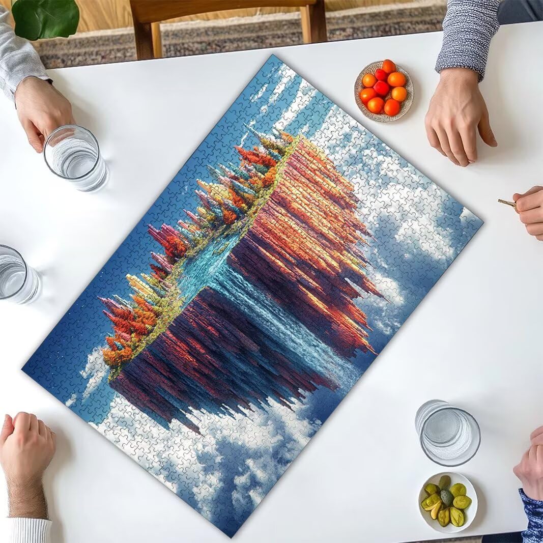 1500 sztuk puzzli dla dorosłych, fantazyjna układanka, prezent dla kobiet