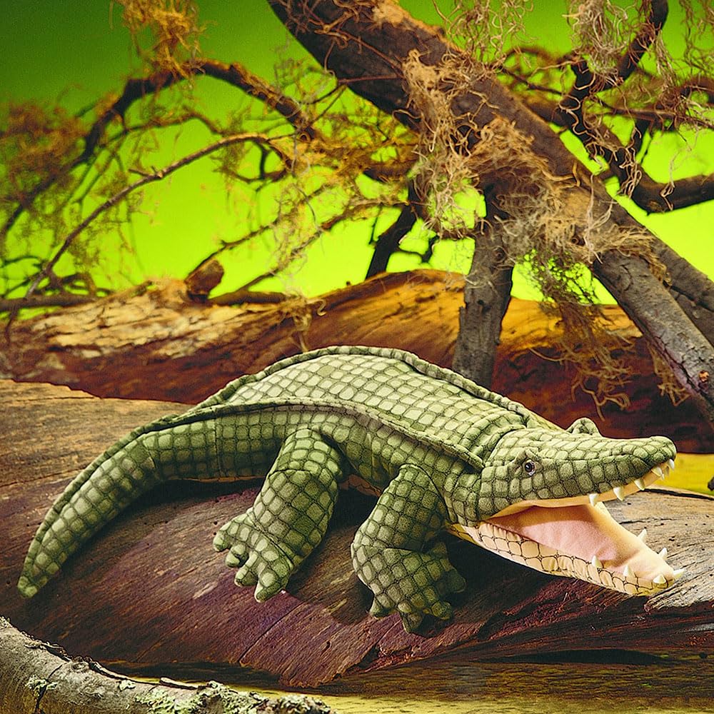 Folkmanis Alligator Hand Puppet - Image 3