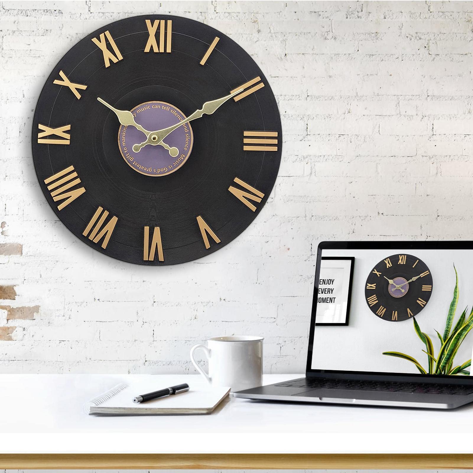 Relojes Exteriores Impermeables Temporizador Decorativo Moderno Con