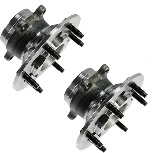 Vista 1420 de TRQ Juego de 2 rodamientos y bujes de rueda trasera izquierda y derecha compatible con Ford Expedition 2007-2010 Lincoln Navigator 2007-2010