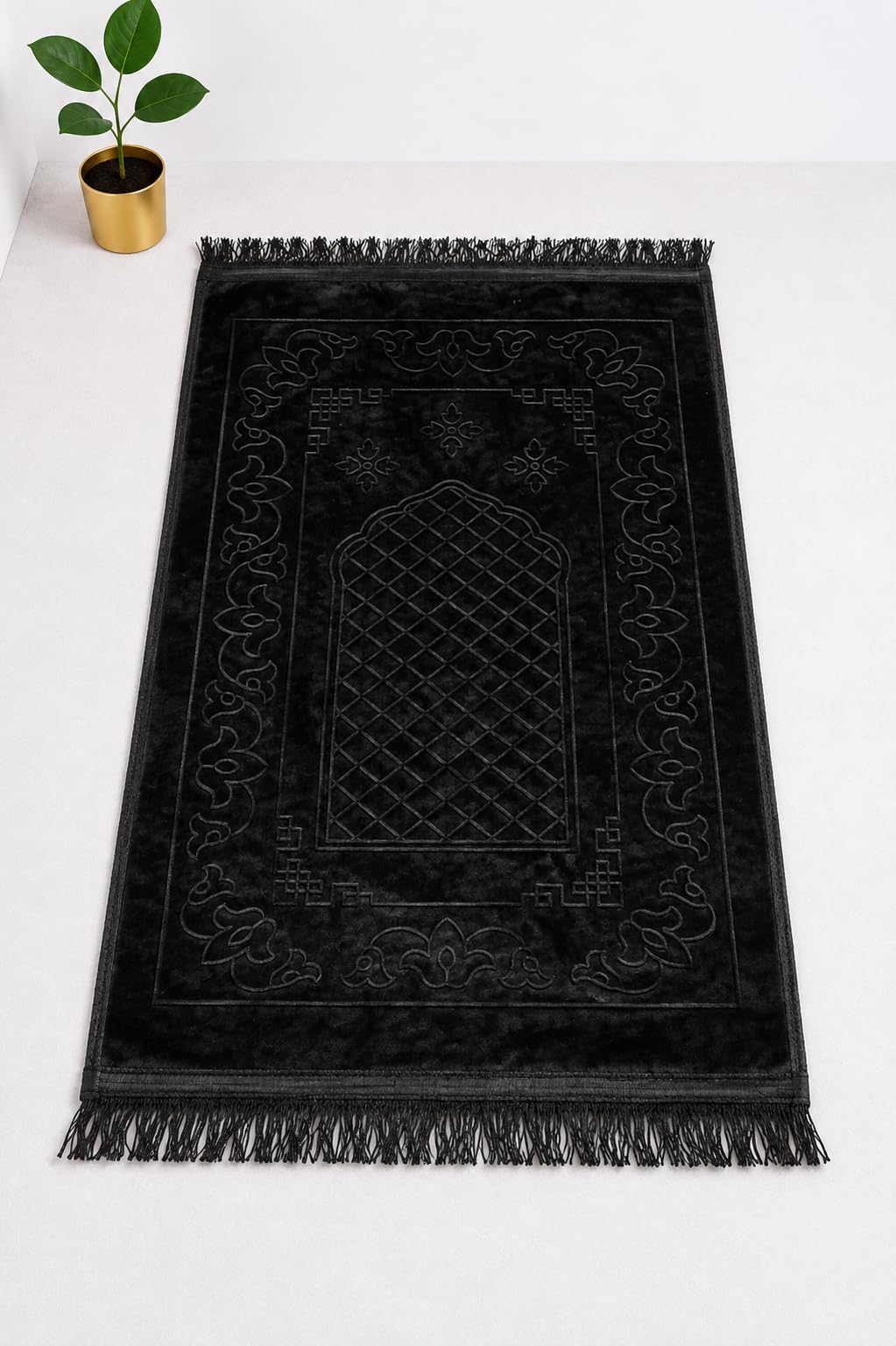 Janamaz Prayer Mat - Turkey Velvet, Aasan Comfort -25