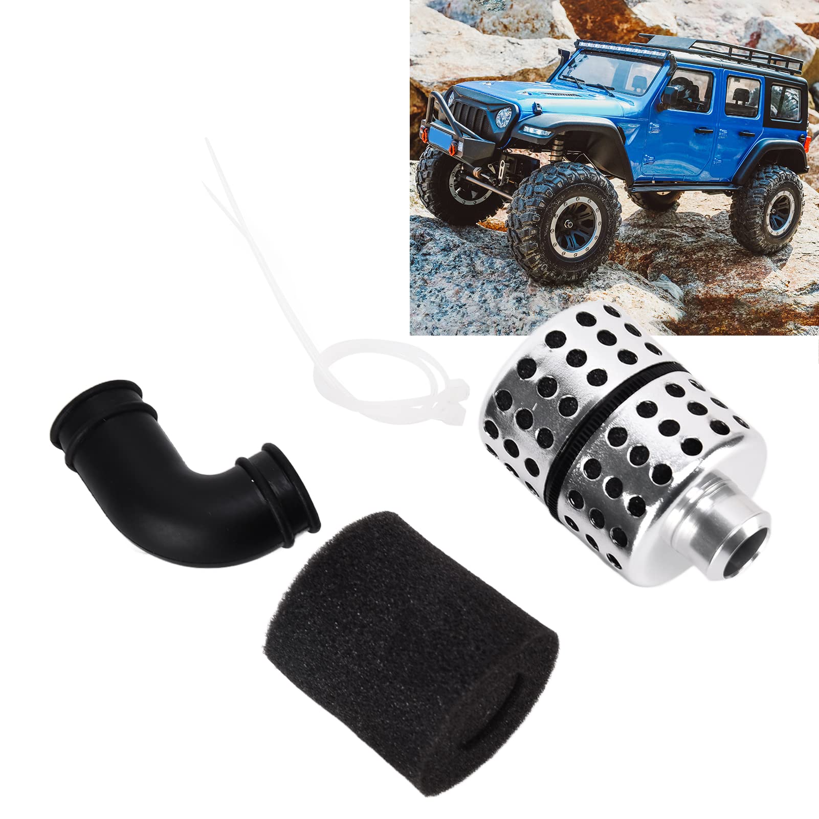 Filtro Carburante In Alluminio Per Auto RC 1:8 E 1:10, Motori A Scoppio Nitro/glow