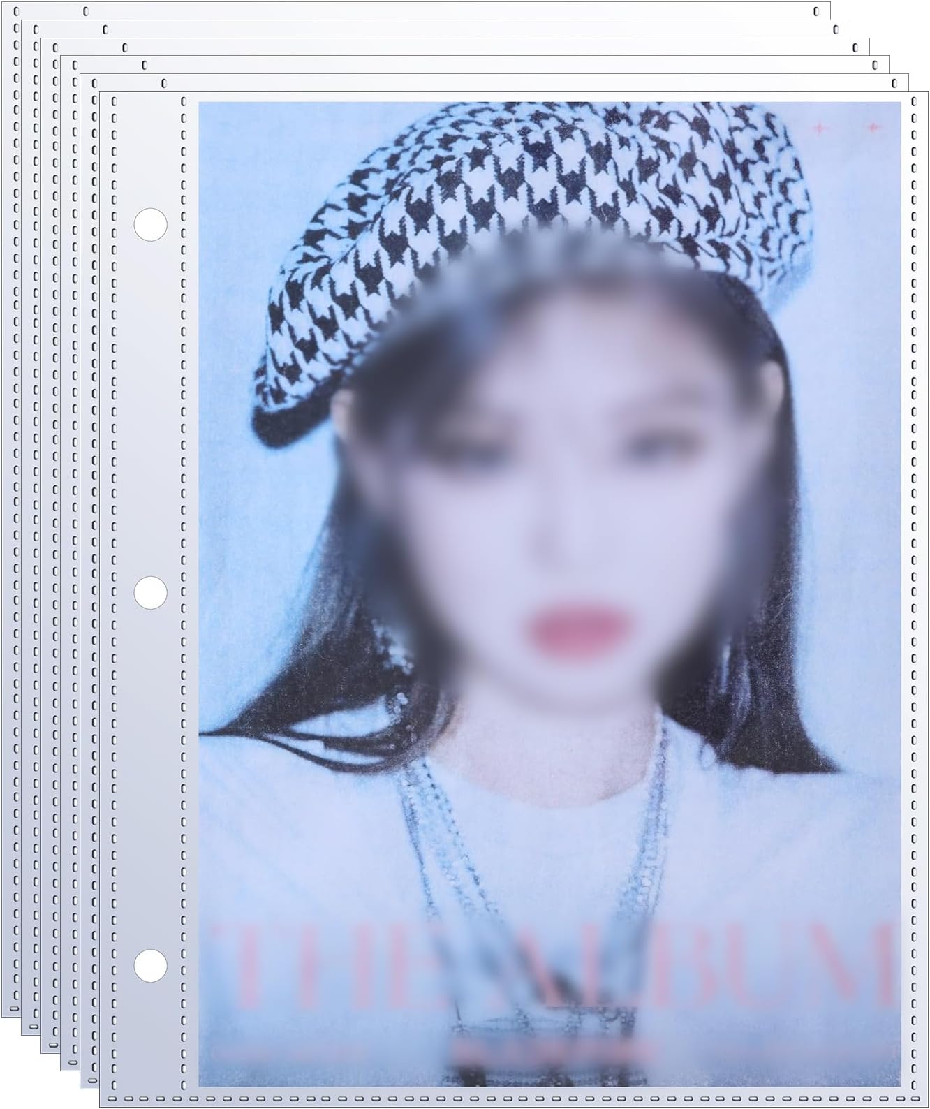 30 Sheet A5 Photocard Binder Pockets Double Sided Card