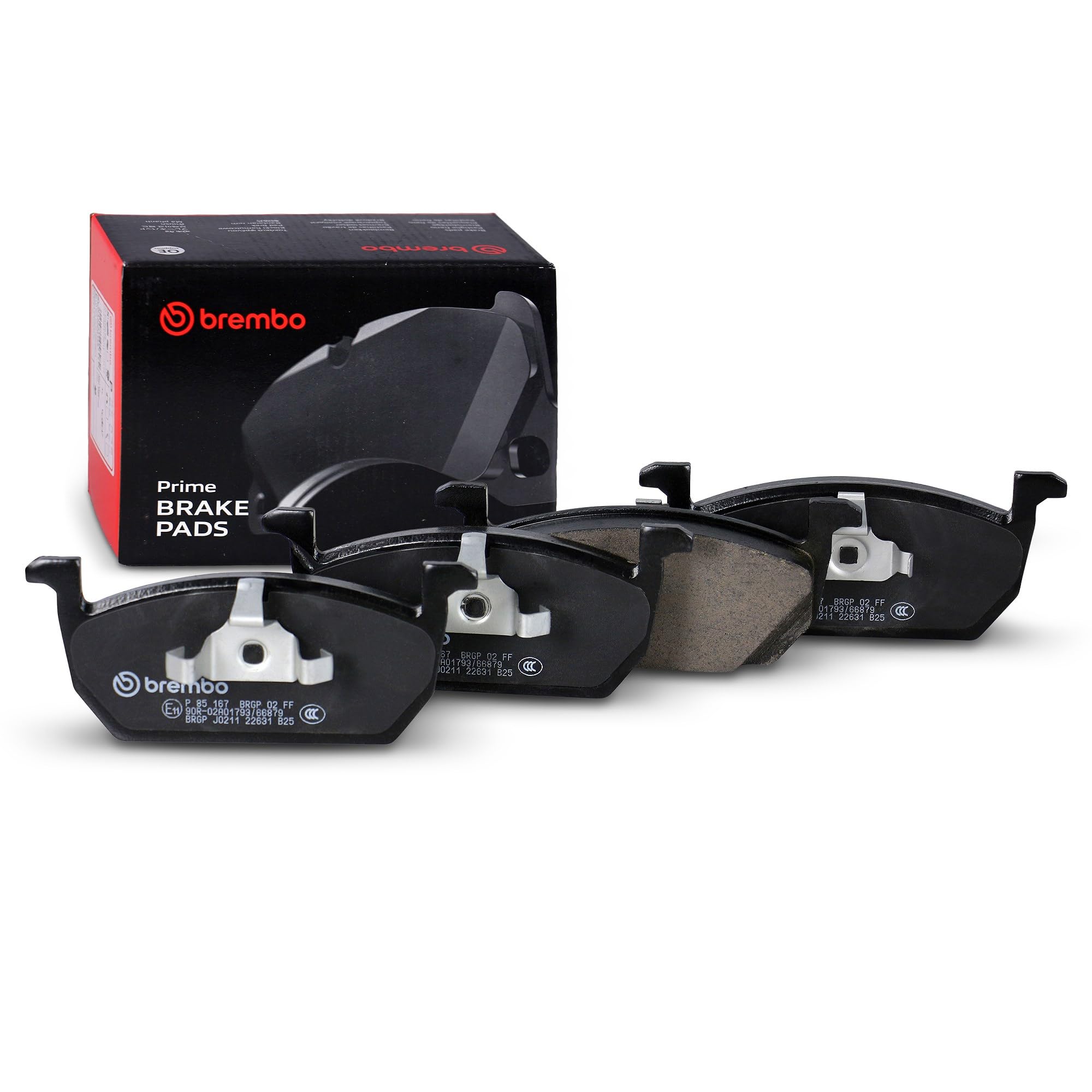 BREMBO Kit pastiglie freno, Freno a disco P85167 Compatibile con: AUDI A1 Sportback, SEAT ARONA, IBIZA V, LEON, LEON SC, LEON ST, SKODA SCALA, VW POLO VI, T-CROSS