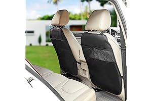 ARANA 2-Pack Car Seat Protector: Shield Kids, Keep Seat Backs Pristine