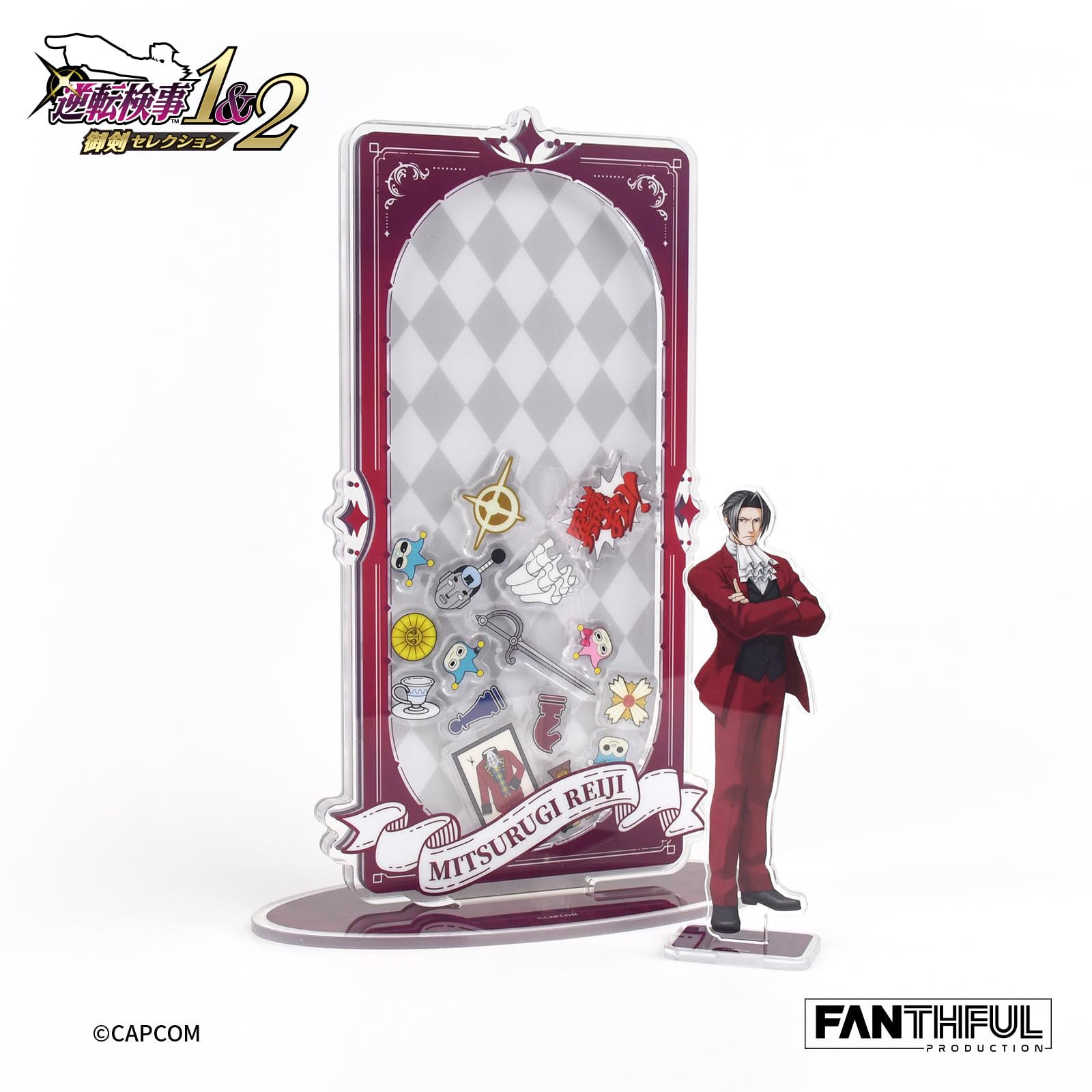 大逆転裁判 オーバルアクリルフレーム 全6種セット 大逆転裁判 オーバルアクリルフレーム（シャーロック・ホームズ）