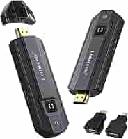 Amazon.co.jp: ワイヤレス hdmi 送受信機セット 小型 ムセン 8