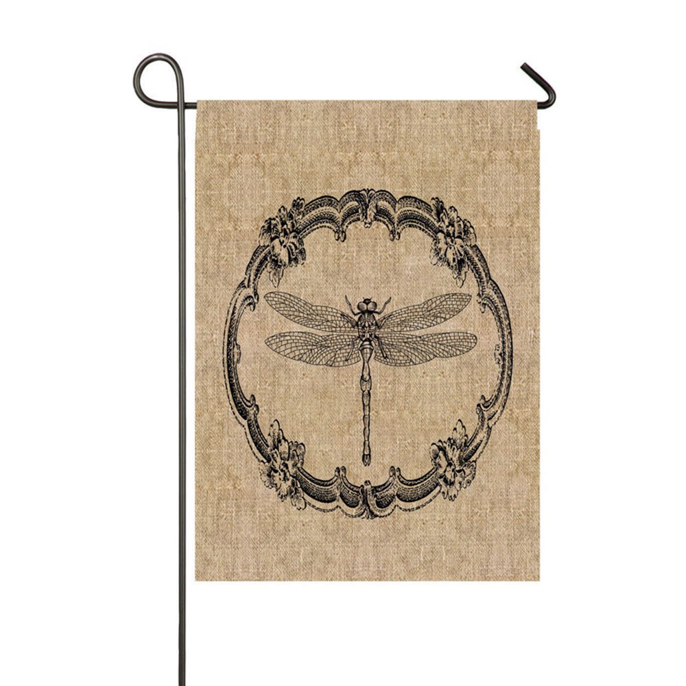Gifted Living Dragonfly Garden Flag