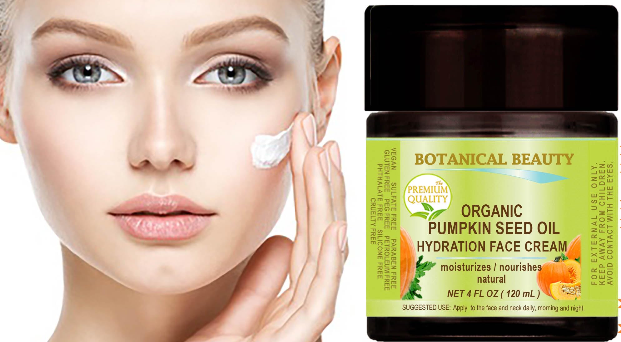 Amazon.com: ORGANIC PUMPKIN SEED OIL HYDRATION FACE CREAM. For