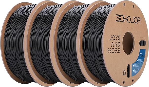 3DHoJor ABS Filament 3D Printer Filament 4KG Black