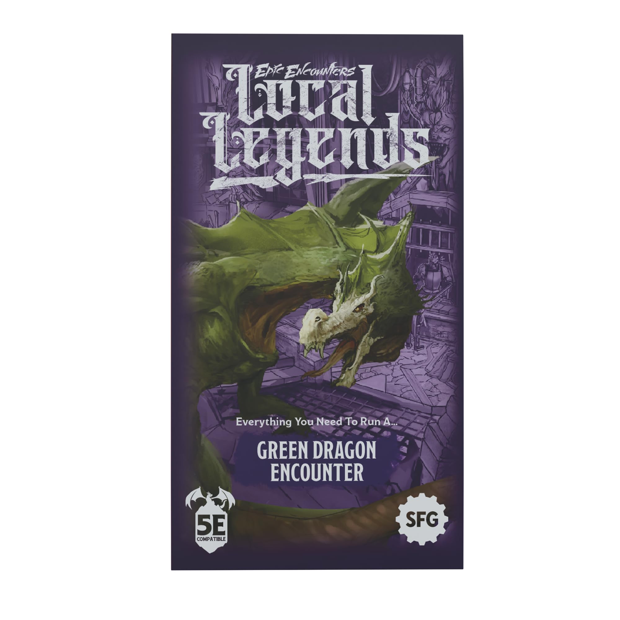 Steamforged Games Incontri epici - Leggende locali (drago verde)