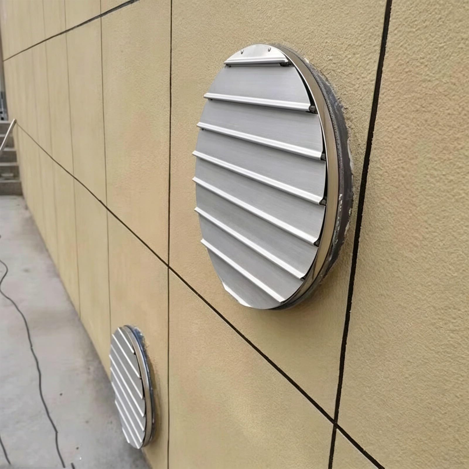 Lüftungsgitter Selbstschließende Vertikale Lüftungsklappe Aus Aluminium