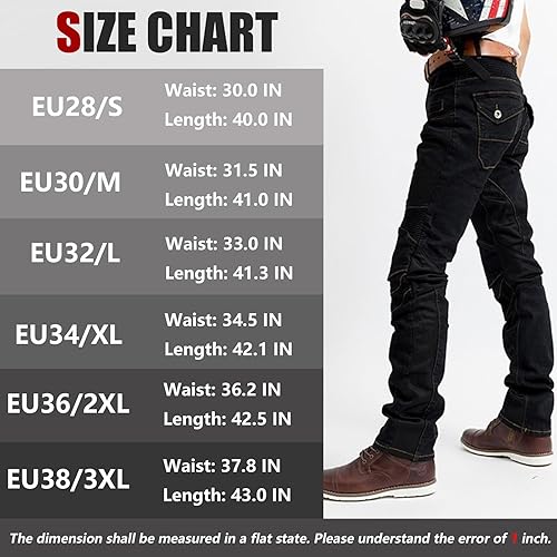 Miniatura 6 de LOMENG Pantalones de malla para motociclista, transpirables, con armadura CE2, pantalones de motociclista versátiles