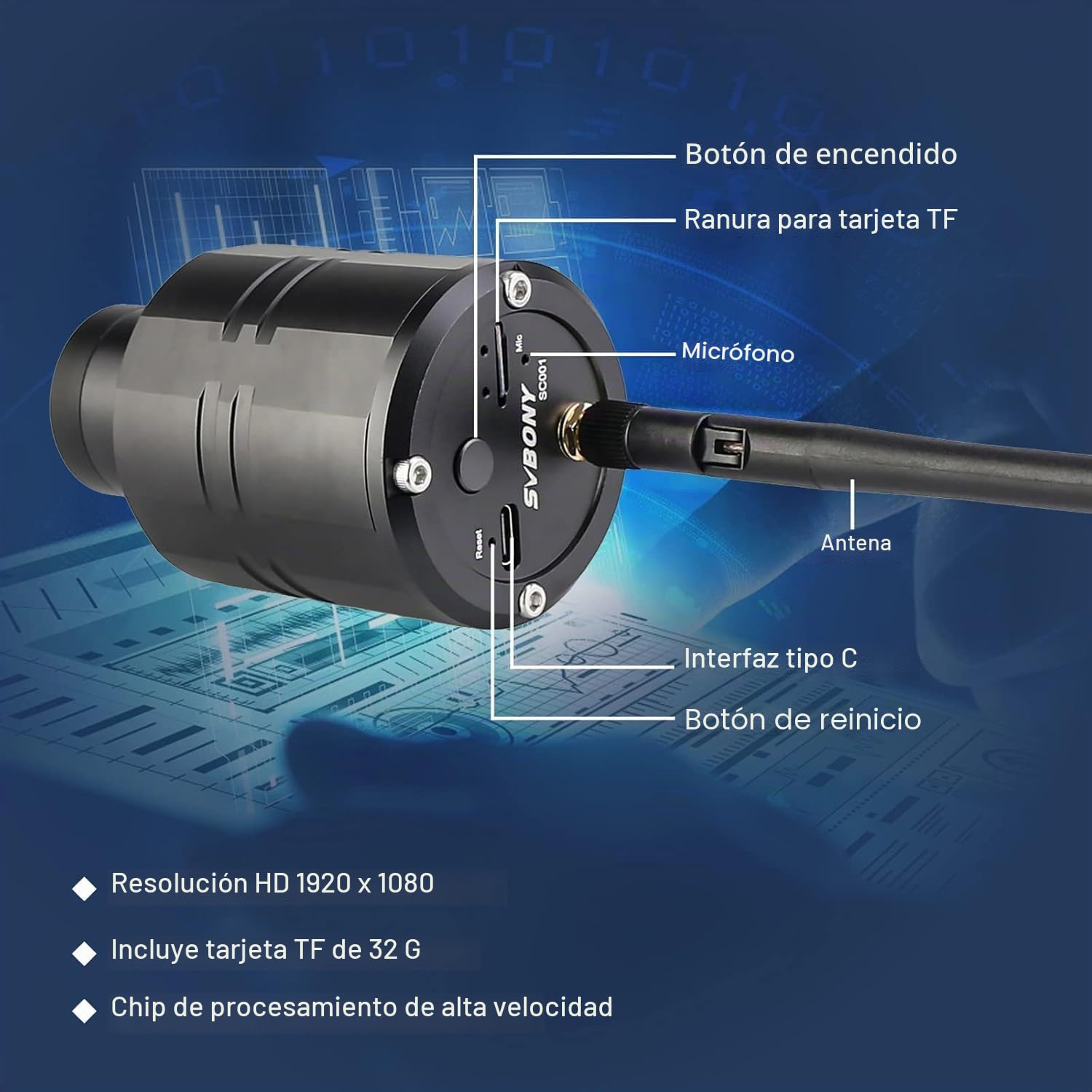 Svbony SV41 Mak Telescopio Terrestre con Cámara WiFi, BAK4 FMC 25-75x70mm Maksutov Telescopio Terrestre, Compacto Digiscoping con Adaptador SA404 para observación de Aves, Tiro al Blanco, Fotografía