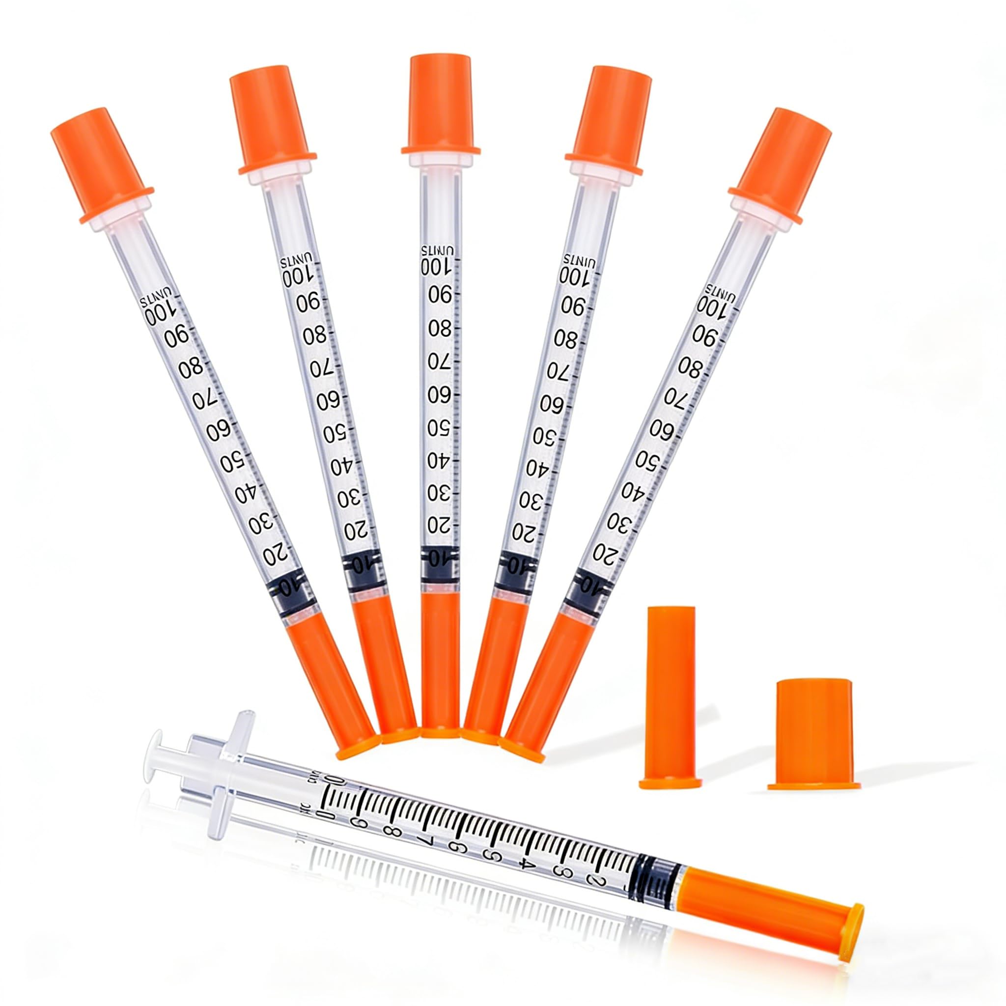 Photo 1 of 1ml/cc, 31G, 5/16"(8mm), Suitable for Liquid Distribution, (100 Pack)