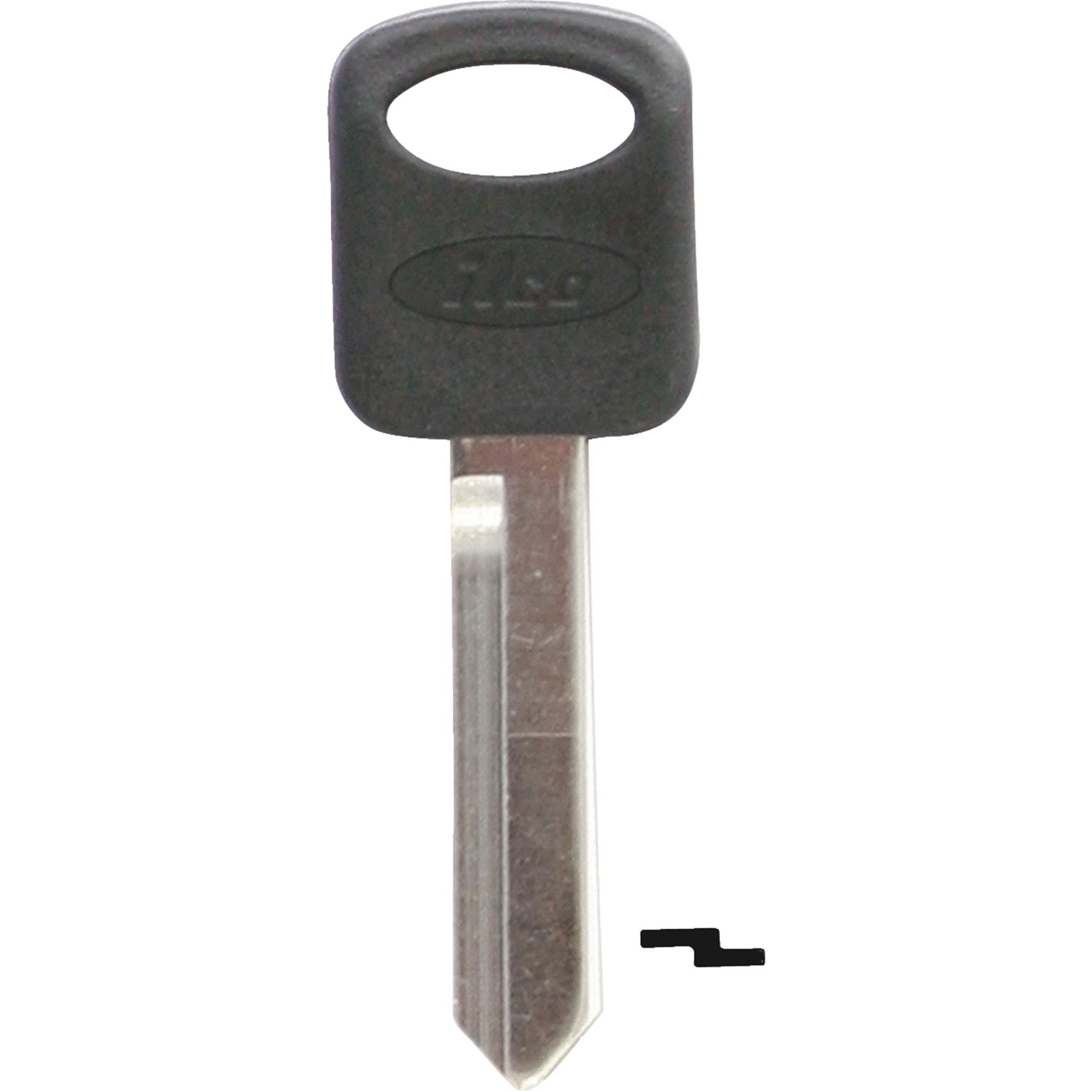 KABA ILCO H67-P Plastic Head Key Blank for Ignition & Doors - Door