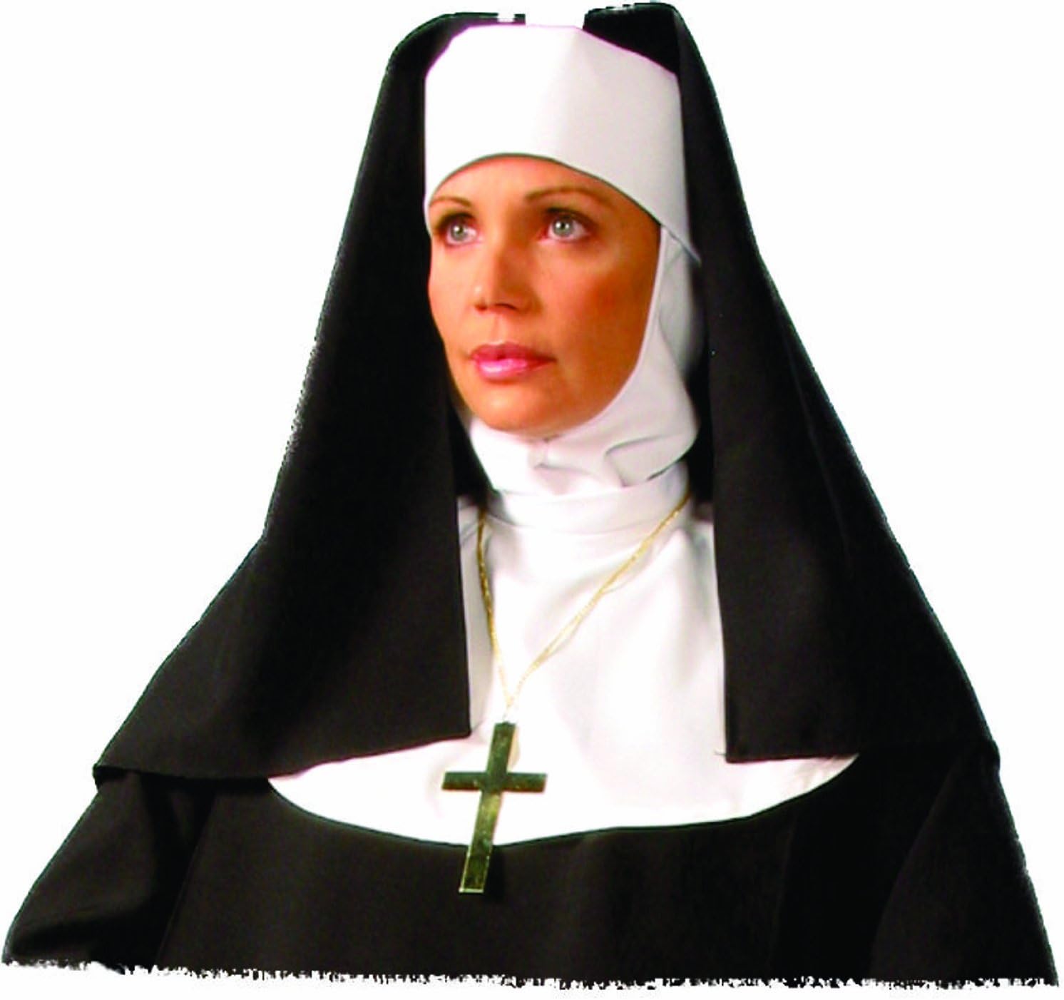 Alexanders Costumes 3Pc Deluxe Nun Set