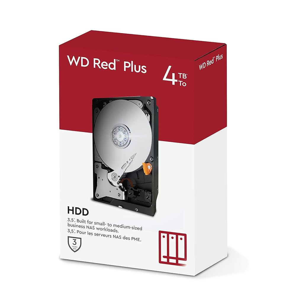【値下げ・新品未使用】 WD Red Plus 4TB HDD NAS用にも CMR方式のNAS向けHDD「WD Red Plus」4TBと6TBに新モデル - AKIBA