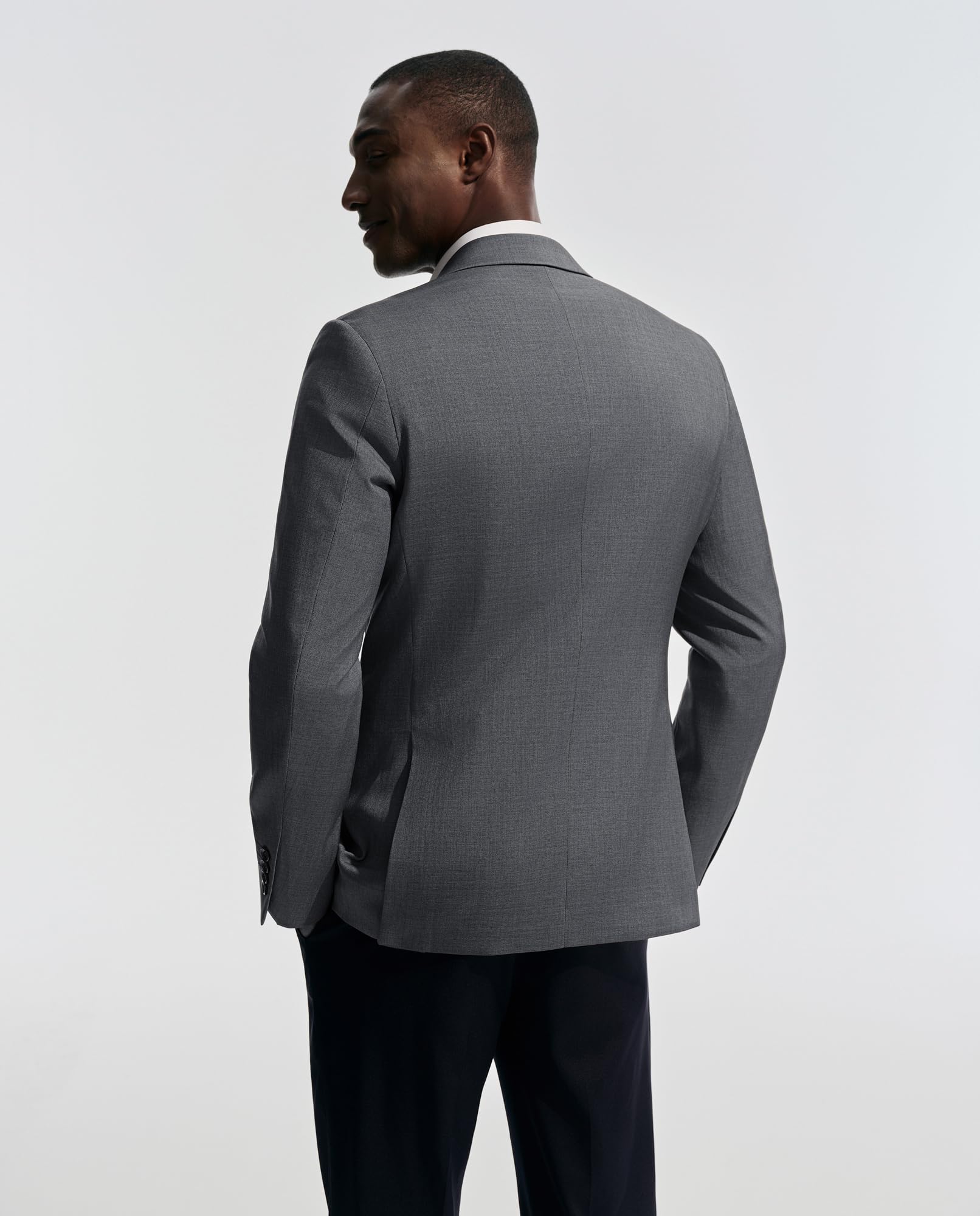 PJ PAUL JONES Herren Sakko Sportlich Freizeit Blazer Jackett 2 Knöpfe Modern Regular Fit Anzugjacke