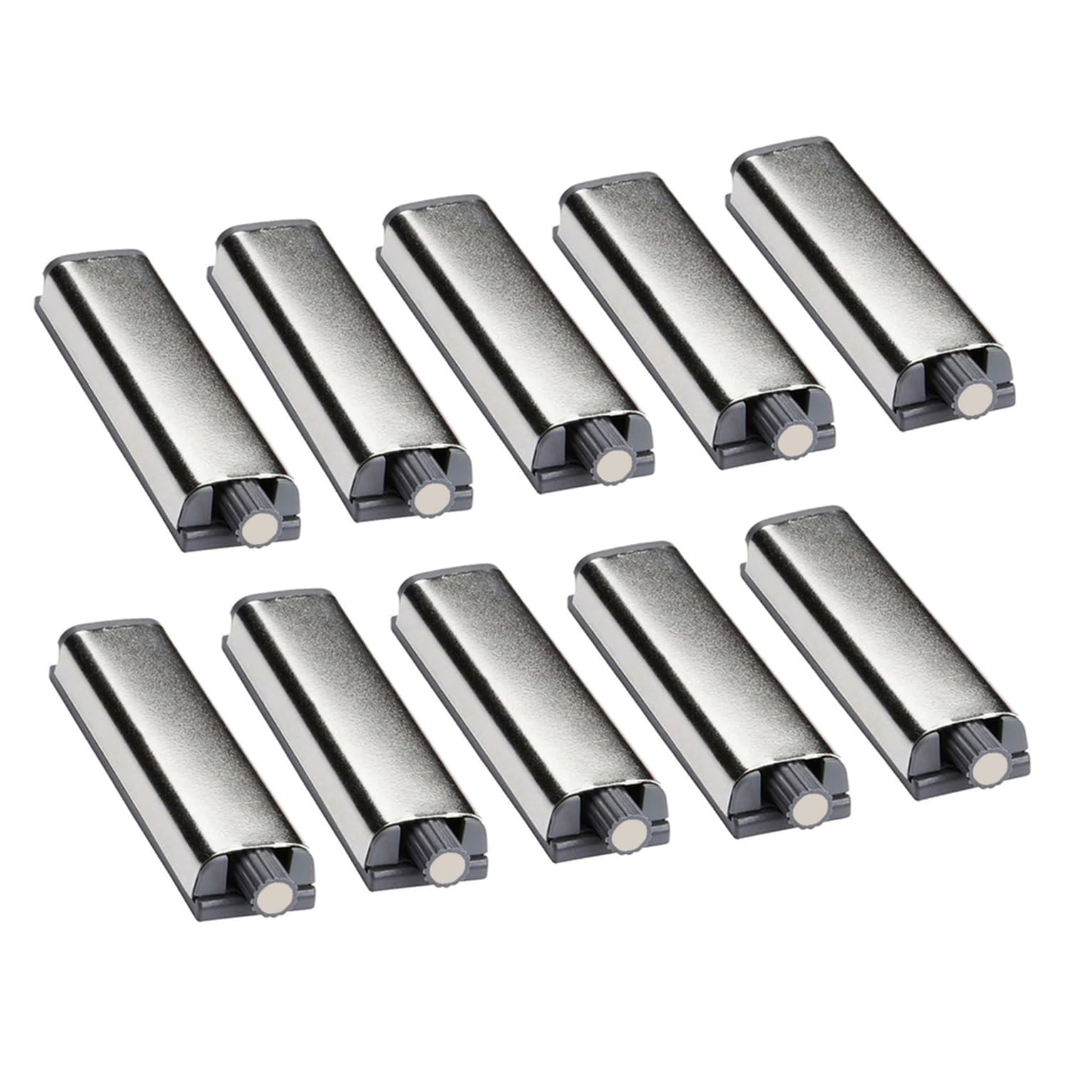 Push to Open Door Catches for Kitchen Cabinet Cupboard Wardrobe Automatic Spring Flap Touch Latch for Screw Fixing Pack of 10