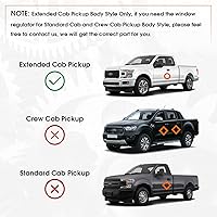 Vista 2 de A-Premium Elevalunas con motor, para lado del conductor, parte frontal izquierda en cabina extendida para Ford F-150 2004-2008