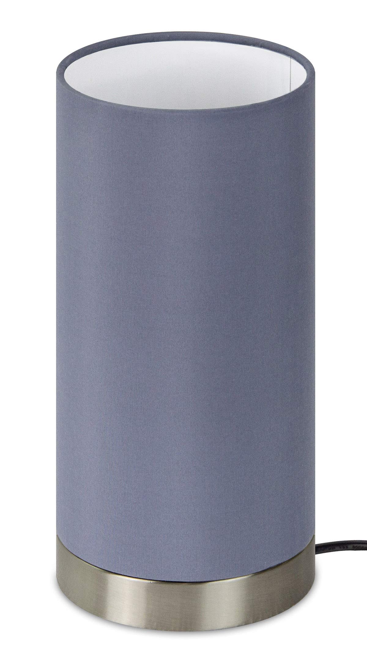 Lampe De Chevet 2018-09W *White* Lampe De Table Avec Abat-Jour En Tissu