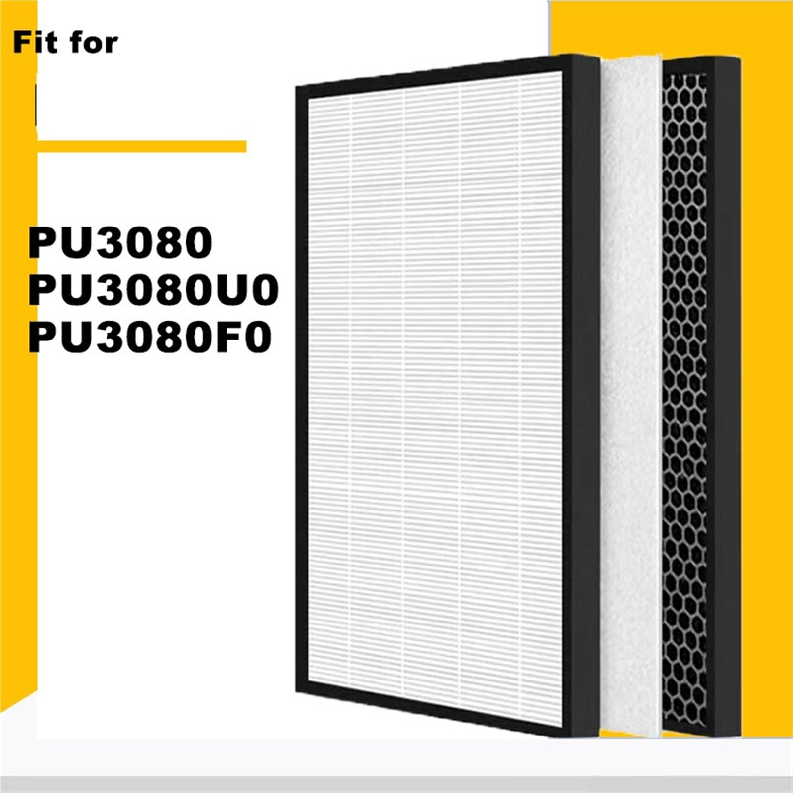 Wymienny Filtr Węglowy 2 W 1. Kompatybilny Z Akcesoriami Do Oczyszczacza Powietrza Rowenta PURE AIR GENIUS PU3080 PU3080U0 PU3080F0