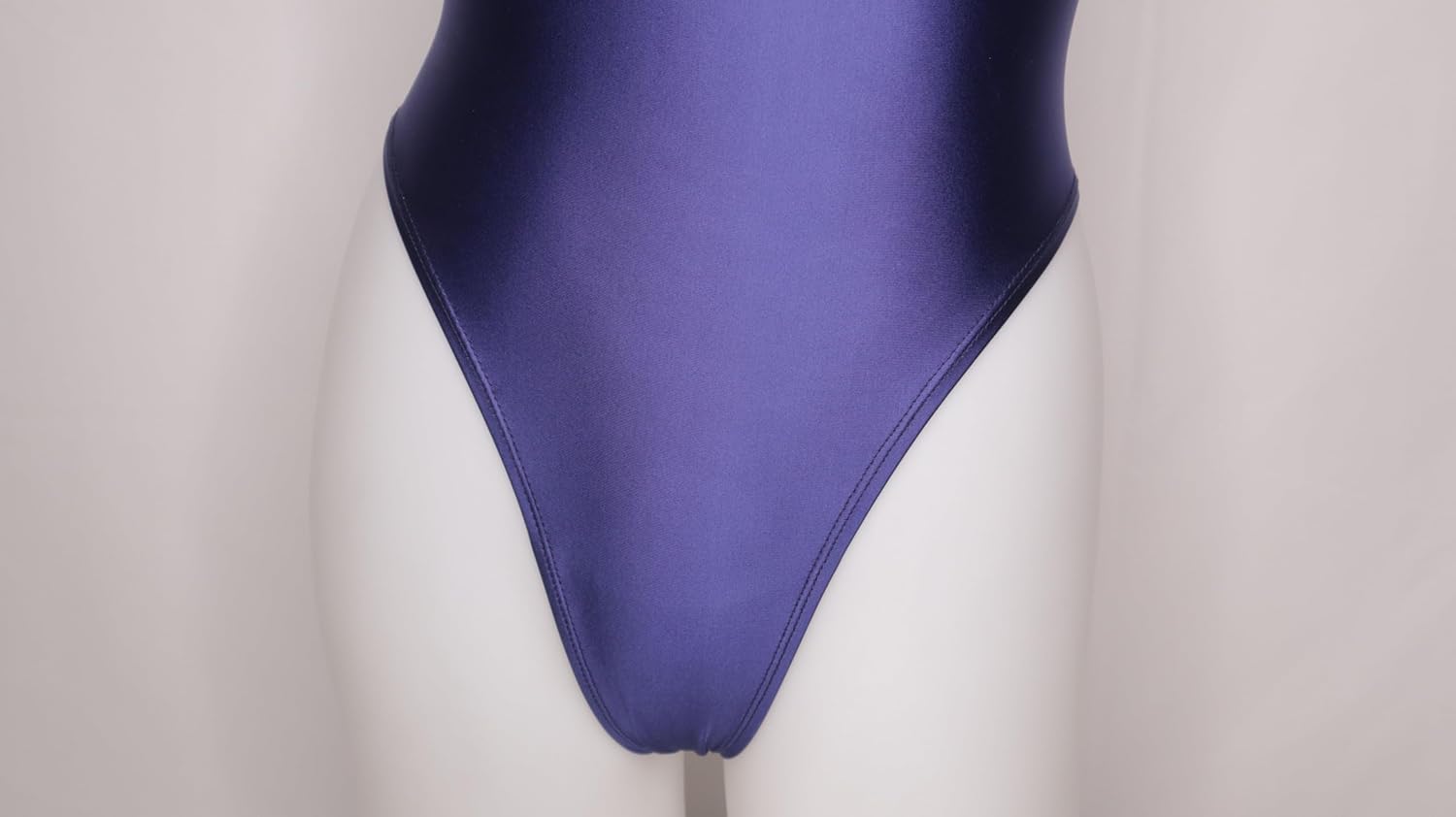 [SWIMON] 競泳水着 レディース ガールズ 600 ハイカットモデル 無地 光沢 メタリック N2