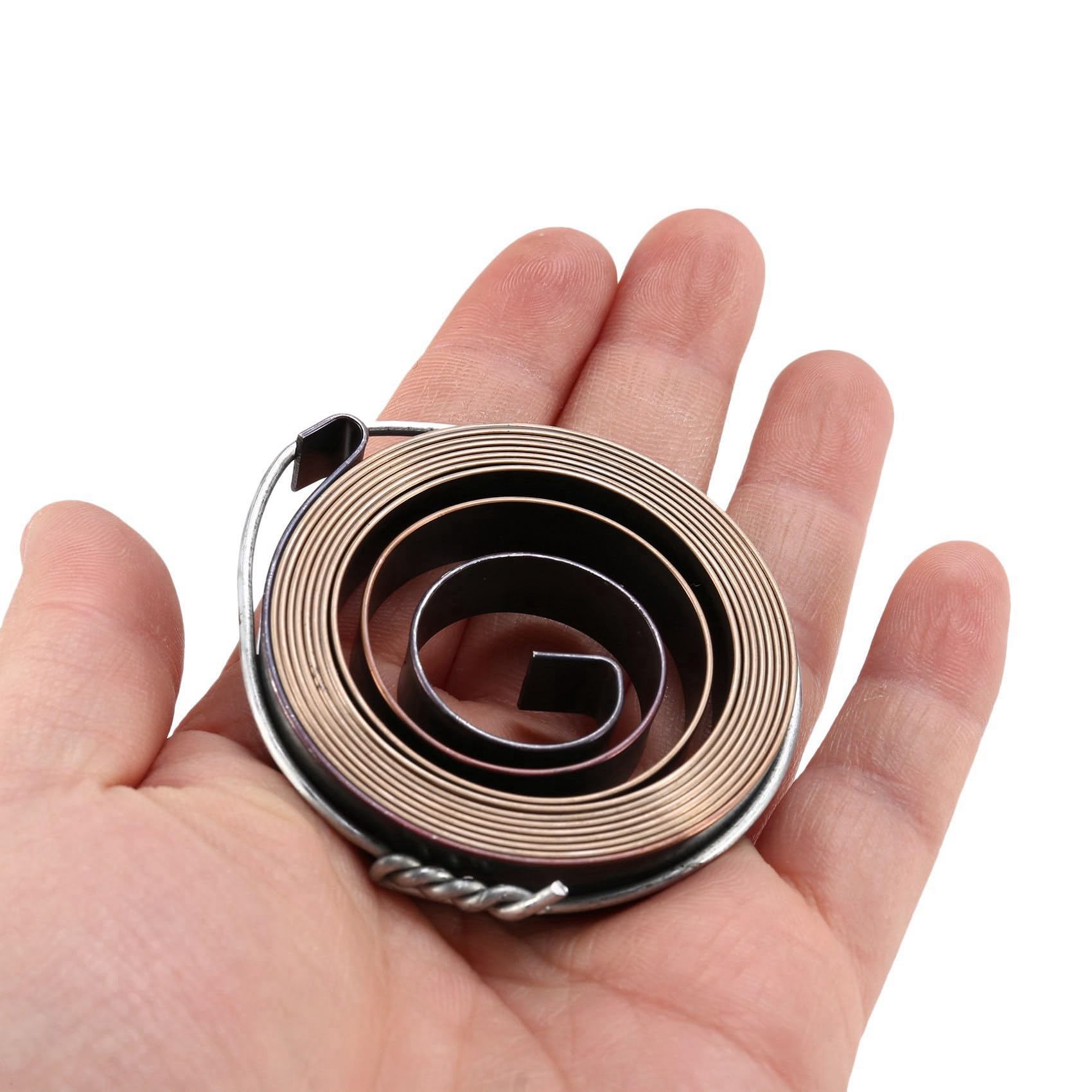 Bloepum 4X 10mm Width HSS Drill Quill Feed Return Coil Spring Assembly