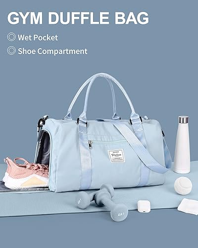 Miniatura 2 de Bolsa de lona de viaje, bolsas de fin de semana para mujeres y hombres, bolsa de transporte durante la noche, bolsa de hospital, bolsa de gimnasio