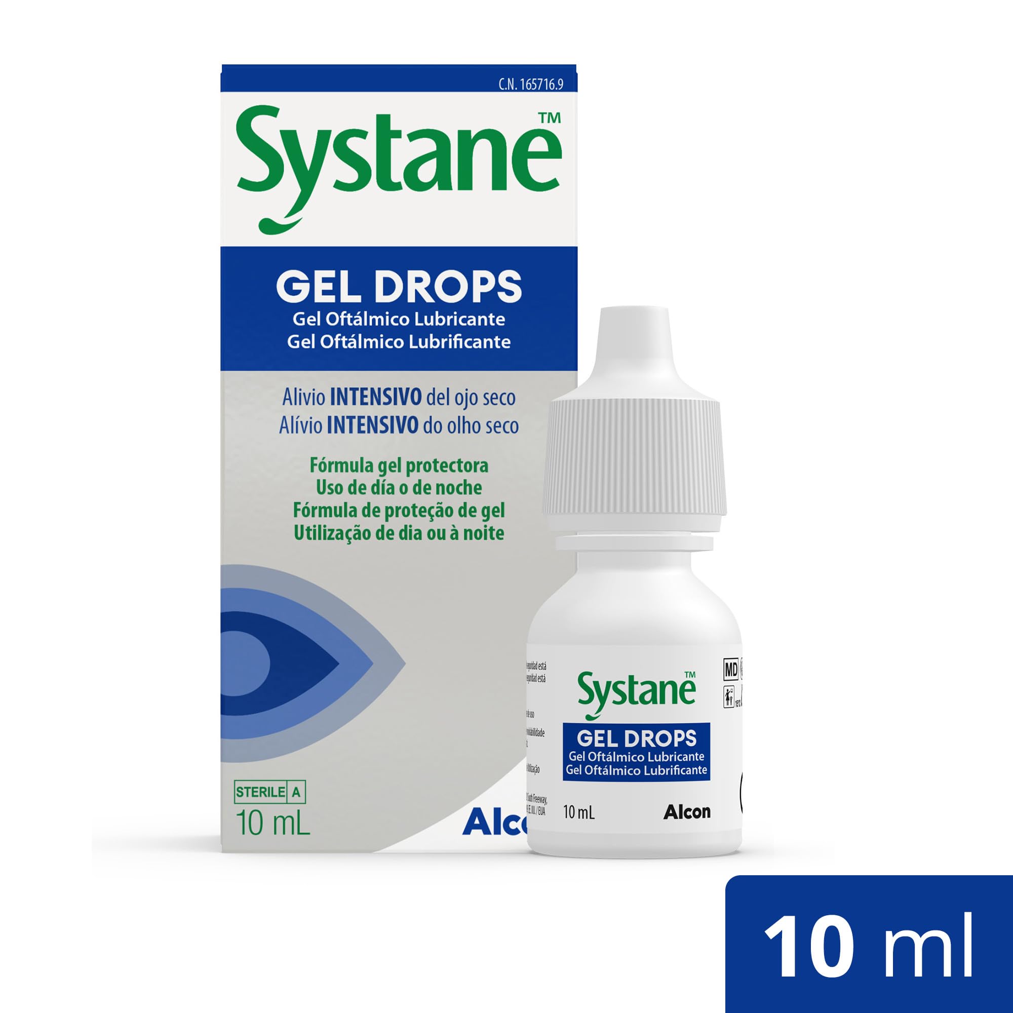 Systane Gel Drops gotas oftálmicas, 10 ml